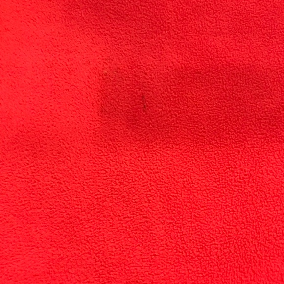 Cambridge Dry Goods red/ brown full zip fleece jacket womens large. - Picture 9 of 9